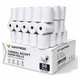 3 1/8" x 230' BPA Free Thermal Receipt Paper Rolls - 50 Rolls Case for POS Cash Registers Rolls