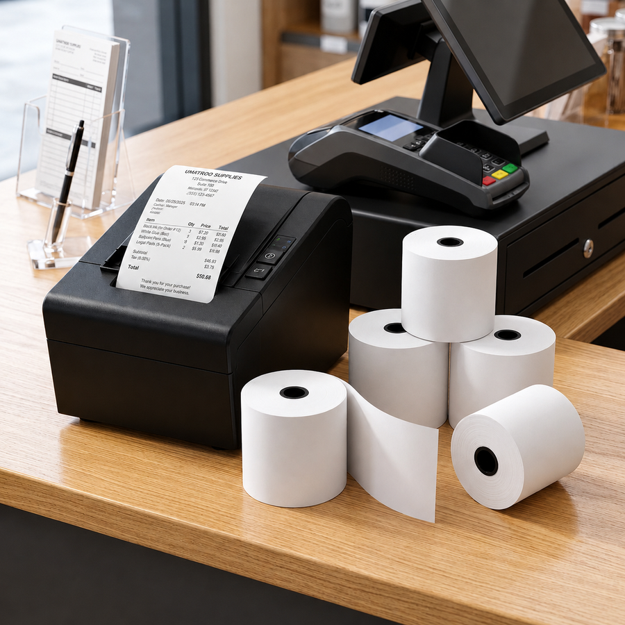 Cash register rolls