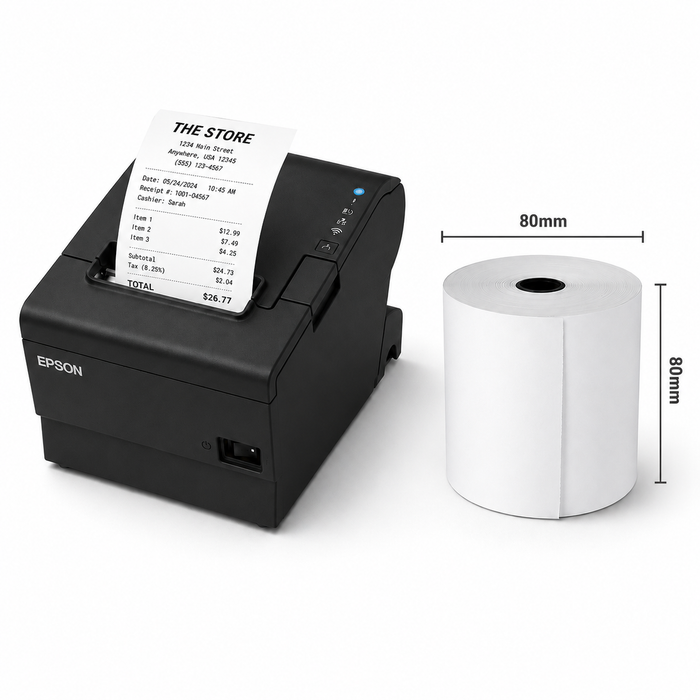 Cash register rolls