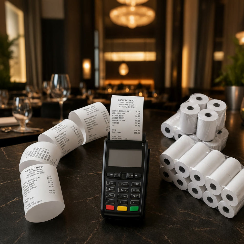 POS supplies and receipt rolls